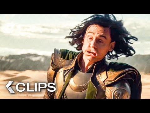 LOKI – 4 Minutes Clips From Episode 1 (2021)