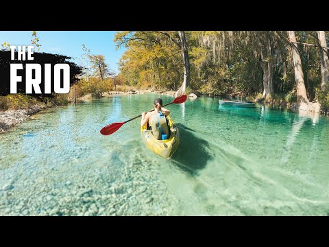 KAYAK CAMPING the Frio River – Her First Trip!