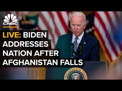 President Biden addresses the nation after Afghanistan falls to Taliban — 8/16/21