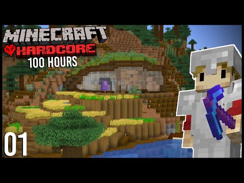100 Hours In Minecraft Hardcore: Episode 1