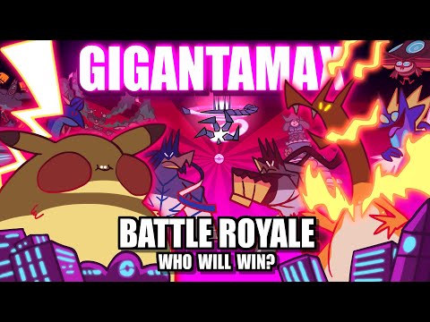 GIGANTAMAX Pokemon Battle Royale 💥 Collab With @Lockstin & Gnoggin (Loud Sound Warning)