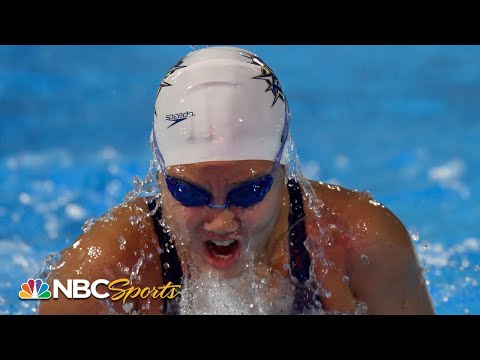 13 year old Kayla Han’s INCREDIBLE comeback win at US Swimming Trials | NBC Sports