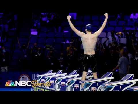 Jake Mitchell’s solo swim: the most bizarre, dramatic race at Olympic trials | NBC Sports