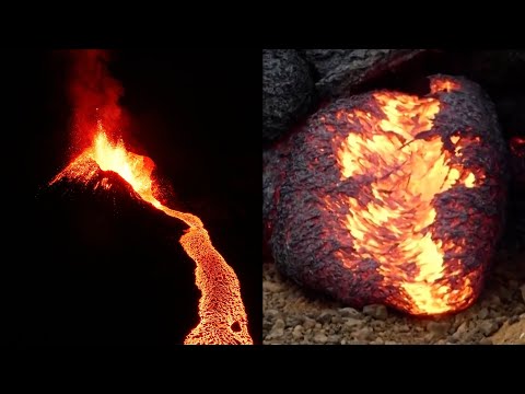 Unusual ‘Lava Eggs’ Appear by Volcano